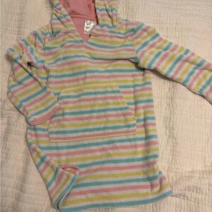 Striped Kids swim coverup